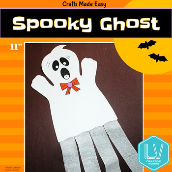 Halloween Craft- Halloween Ghost by Linda Valentino Creative Works