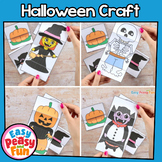 Halloween Craft | Halloween Monster Surprise Cards Template