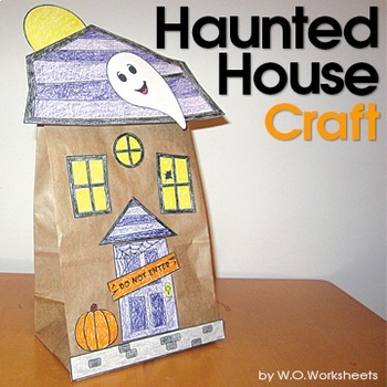 Preview of Halloween Craft Haunted House