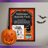 Halloween Craft: Pop-Up Haunted House & Activity Pack