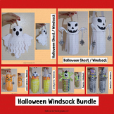 Halloween Craft Windsock Coloring Writing Activities Spide