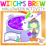 Halloween Activities with Craft for Word Work, Phonics, or