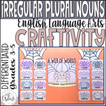 Preview of Irregular Plural Nouns Craft