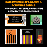 Halloween Crafts, Games, and Self-Correcting Google Slides