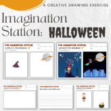 Halloween Creative Drawing Worksheets - Think outside the box!