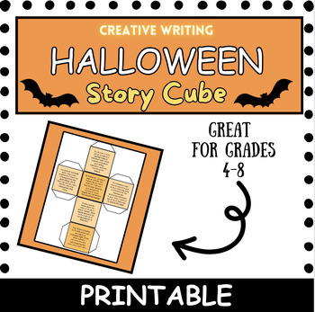 9 Halloween Story Cubes - Roll a Halloween Narrative Story