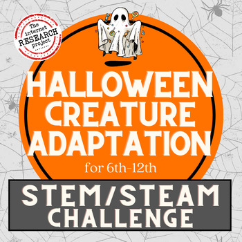 Preview of Halloween Creature Adaptation STEAM Activity