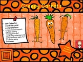 Halloween: "Creepy Carrots" vocabulary & reading comprehen