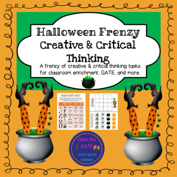Preview of Halloween Critical & Creative Thinking