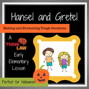 Preview of Halloween Critical Thinking: Hansel and Gretel