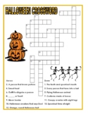 Fun Free Halloween Crossword, make Halloween fun and easy!