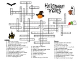 Halloween Crossword Puzzle - Candy