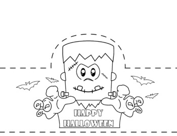 Halloween Crown - Frankenstein Edition by Read Aloud Adventure | TpT