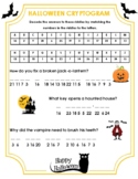 Two Halloween Cryptogram Puzzles - Make Halloween Week Eas