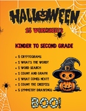 Halloween Cryptograms and other worksheets with answer key