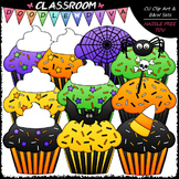 Halloween Cupcakes Clip Art - Halloween Clip Art