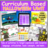 Halloween Curriculum Based Articulation Language Thematic 