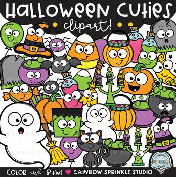 Preview of Halloween Cuties Clipart {halloween elements clipart}