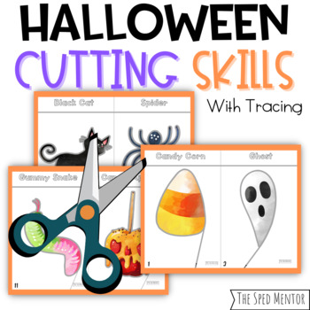 Preview of Halloween Cutting Activities