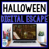 Halloween DIGITAL ESCAPE ROOM for Google Drive® | Distance