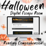 Halloween DIGITAL Escape Room - ELA Common Core Aligned