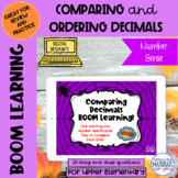 Halloween Comparing and Ordering Decimals Boom Learning℠