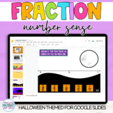 Halloween Comparing and Ordering Fractions Google™ Slides