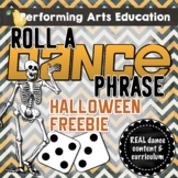 Halloween Dance Activity Freebie - "Roll A Dance" Hallowee