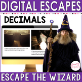 Decimals Digital Escape Room - Escape the Wizard - Digital