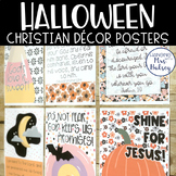 Halloween Decor Bible & Christian Posters
