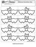 Halloween Decoration: Dangling Bats