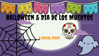 Preview of Halloween & Dia de los Muertos Slides