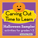 Halloween Differentiated Work Pages FREE Sampler