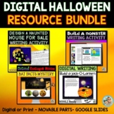 Halloween Party Digital and Print Activities Bundled