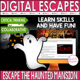 Halloween Digital Escape Room - Coordinates, Addition - Te