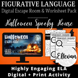 Halloween Digital Escape Room: Figurative Language Digital
