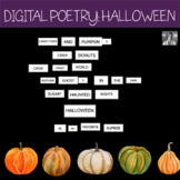 Halloween: Digital Poetry Tiles