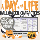 Fun Halloween Activity: Creative Writing Character Project