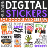Halloween Digital Stickers for Google Classroom™ and Seesa