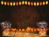 Halloween Digital Teaching Background for ManyCam