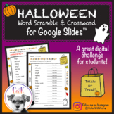 Halloween Digital Word Scramble & Crossword Puzzles for Go