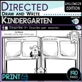 Halloween Directed Draw Writing Prompts