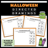 Halloween Directed Drawing Activity Set