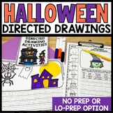 Halloween Directed Drawing | Halloween Art Writing Craft Activity