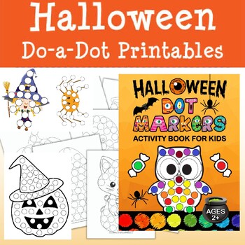 HALLOWEEN ACTIVITY BOOK FOR KIDS: Dot to dot, Coloring, Secret