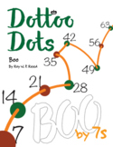 Halloween Dot to Dot page, Boo, Skip Count by 7s