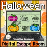 Halloween ELA DIGITAL ESCAPE ROOM - Figurative Language