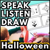 Halloween ELA activity - Oral and Written Communication Sk