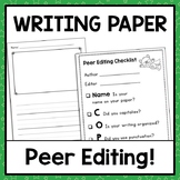 Primary Writing Paper with Picture Boxes and Bonus COPS Pe