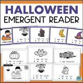 Halloween Emergent Reader Kindergarten Sight Words Decodable Book